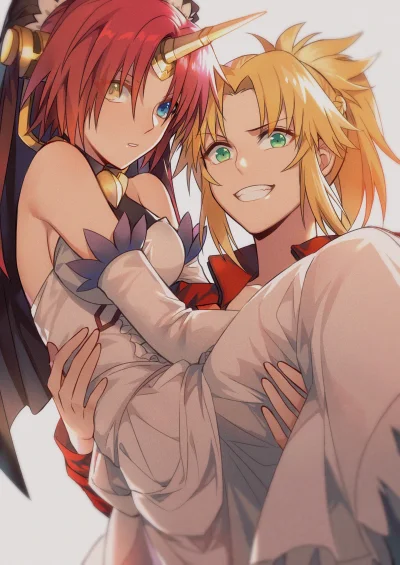 bakayarou - #randomanimeshit #fate #fategrandorder #mordred #frankenstein #heterochro...