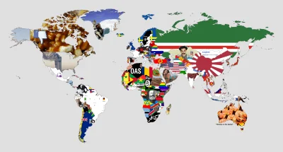 A.....1 - Jak wkurzyć cały świat.

#mapy #mapporn #swiat #ciekawostki #heheszki #po...