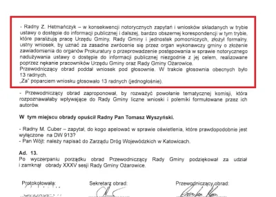 Watchdog_Polska - Kiedy korzystanie z prawa obywatelskiego według radnych jest przest...