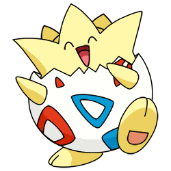 Siedzi - #togepi #pokemony #urocze #gif