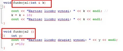 zortabla_rt - Kto mi powie czy można tak deklarować int y w funkcji? 
#naukaprogramo...