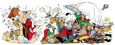 hu-nows - @BojWhucie: no właśnie, pewnie Obelix rzucił jedzeniem w amoku walki