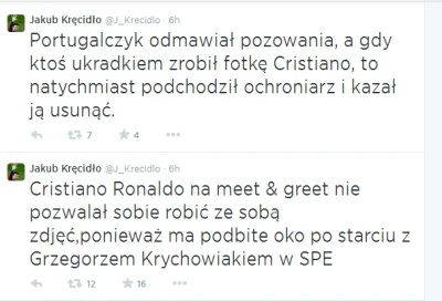 P.....k - Ronaldo tak bardzo wspaniały dla swoich kibiców xD Kocha ich wszystkich xD ...