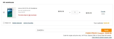 ms93 - Lenovo ZUK Z2 Pro wchodzi na #gearbest z kodem ZUKZDCJ za 249.99$ (miało być p...