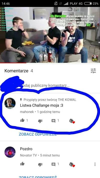 hahahehehihjestemsmieszny - Mahonek listwiarz ( ͡º ͜ʖ͡º)( ͡º ͜ʖ͡º)

https://youtu.be/...