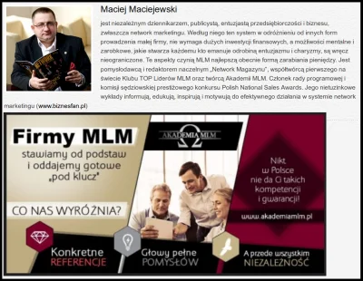 renalum - Pochwalam każdy artykuł informujący opinię publiczną o MLMowych piramidach ...