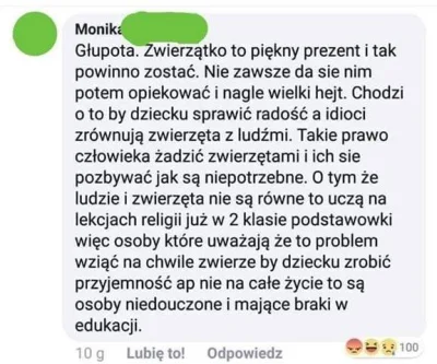 wodzik - Zwierzątko można kupić, żeby sprawdzić dziecku przez chwilę przyjemność, a p...