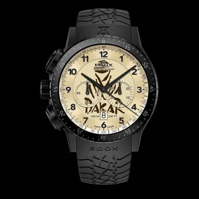 crazyfigo - Zegarek Edox Dakar 2016 wydany specjalnie z okazji rajdu corocznego rajdu...