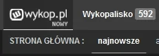 Siedzi - Co jest takiego nowego w wykopie, że pod logo ośmielili się zrobić coś takie...