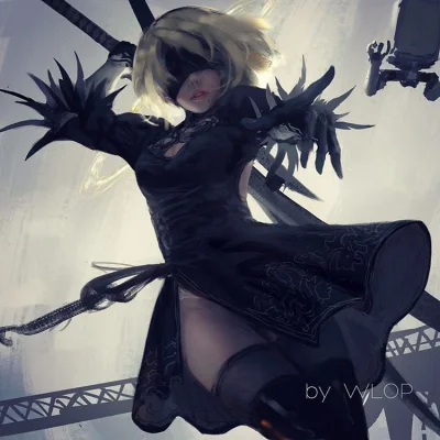 Sentox - #randomanimeshit #nier #nierautomata #yorha2b #girlsandsword #pantsu #zakola...