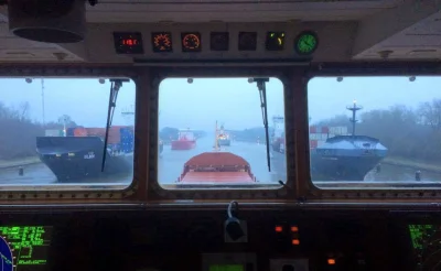 d.....i - Patrzcie jaki tłok na Kanale Kilońskim 
#kilonia #marynistyka #statki