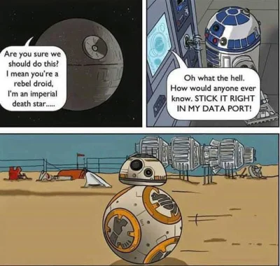 pawelwow1 - Zakazany romans 

#spoileralert #starwars #gwiezdnewojny #roboty #r2d2 ...