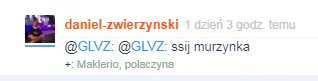 polaczyna - @GLVZ 
( ͡° ͜ʖ ͡°)
#patostreamy 
#danielmagical