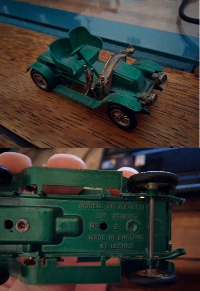 Gwyn66 - Mam ten model Renault z 01:39 :D Niestety, trochę już popsuty (brak ramy szy...