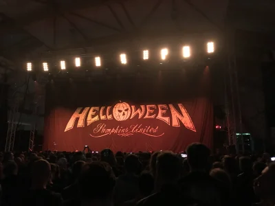 ThrashMetal - Drugi raz na koncercie #helloween i tak powiem zaś bez szału. Źle nie b...