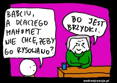 m.....h - #andrzejrysuje #mahomet #bekazMahometa #bekazpodludzi #heheszki #humorobraz...