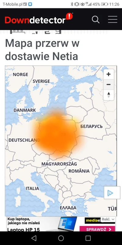 Norwag93 - Czy u was wszystko działa jak należy? Od rana mam problemy z łączem a mapk...