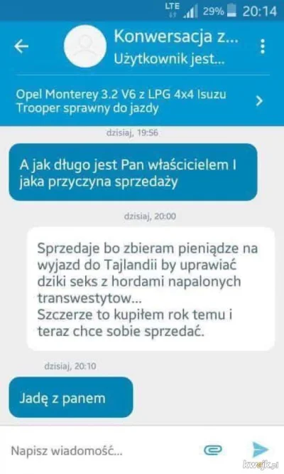 CalyNaBialo - Kiedy chciałeś kupić samochód a znajdujesz nowa drogę życia! #januszeol...