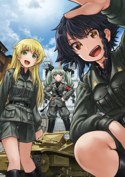 Czokolad - #randomanimeshit #girlsundpanzer #anchovy #carpaccio #pepperoni #architekt...