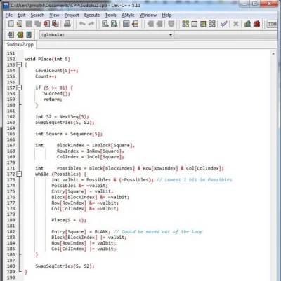 PsichiX - > Prime Minister of Singapore shares his C++ code for Sudoku solver

A CO...