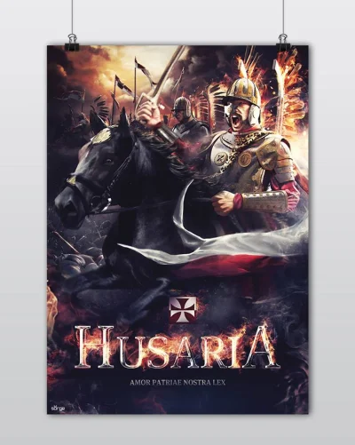 kuriozum5 - Plakat patriotyczny "Husaria"

#husaria #patriotyzm #grafikapatriotyczna