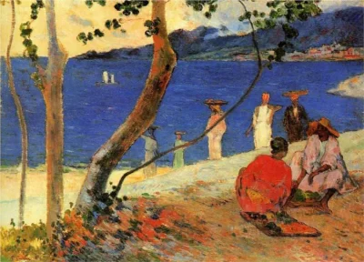 inercja - #sztuka #malarstwo #sztukainercji 



Paul Gauguin, A seashore 1887