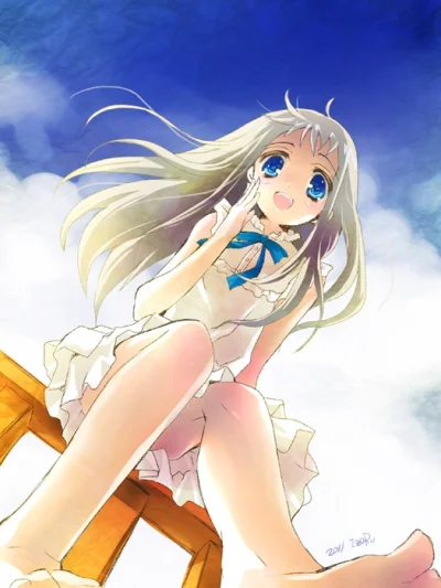 Onii-chan-san_Senpai - #randomanimeshit #anohana #meikohonma