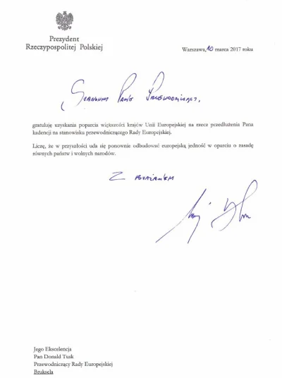 polwes - Jego ekscelencja Odźwierny Kanclerz D.T. otrzymał list pochwalny od PAD ( ͡°...