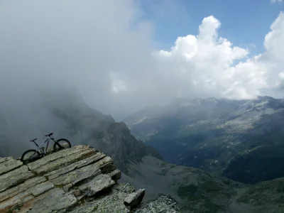 manedhel - Przełęcz Ofentalpass na granicy włosko-szwajcarskiej między dolinami Saas ...