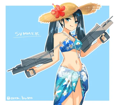 Czokolad - #randomanimeshit #kantaicollection #kancolle #isuzu #swimsuit