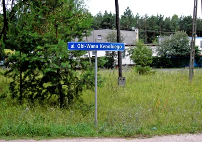 winobranie - Obi Wan ma już od dawna swoją ulicę. W Polsce.