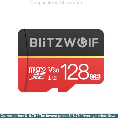 n____S - Wysyłka z Europy!
[BlitzWolf BW-TF1 UHS-3 V30 128GB MicroSD Card [EU/UK]](h...