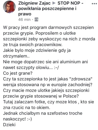 w3n5zu - Co jest grane? Oszukali mnie ze szczepionki maja aluminium i powodują autyzm...