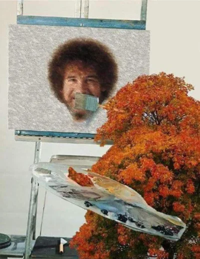 anonim1133 - Mały szczęśliwy #bobross

A teraz narysujmy drugiego, bo każdy zasługu...