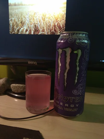 Spajkuss - Dwie osoby pytały o fioletowego #monster #energydrink jakiego mają przyjem...