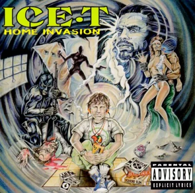 HolzstockG - @Adastam: Ten obrazek mi się skojarzył z okładką albumu Ice-T Home Invas...