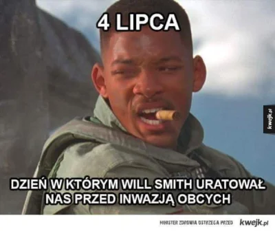 PadrygPedauczyd - 4 lipca uratował Ziemię przed najazdem obcych
15 lipca zaproszony ...