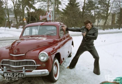 Dyzmuzg - rzadkie zdjęcie Elvisa z naszą polską warszawą 

#fotohistoria #milowicz