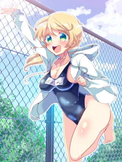 kedzior1916 - #randomanimeshit #newhorizon #ellenbaker #swimsuit @norypS @SzlomoBrons...