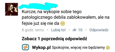 Croudflup - #Wykop na fb w odpowiedzi na dość chamski komentarz jakiegoś frustrata od...