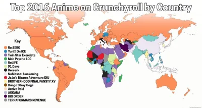 bastek66 - Najpopularniejsze #anime z tego roku na #crunchyroll
