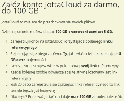 kapelushh - Taka akcja, żeby każdy Wykopek miał te 100 GB http://nitton.pl/jottacloud...