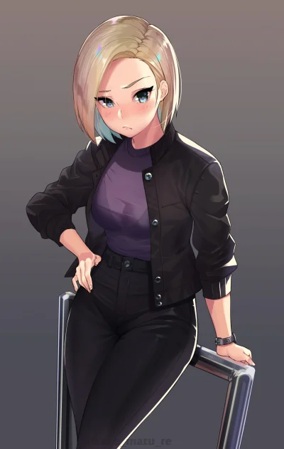 bakayarou - #randomanimeshit #dragonball #android18 #animeart #pixiv #anime #