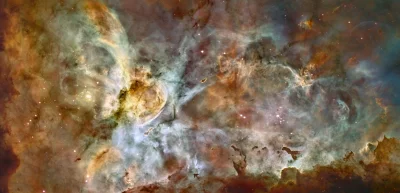 s.....w - Panorama Mgławicy Kila (NGC3372) widziana z Kosmicznego Teleskopu Hubble'a....