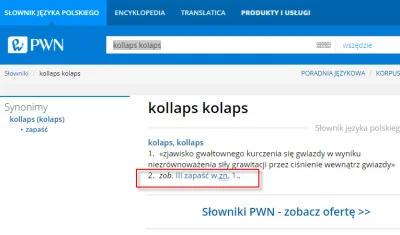 RFpNeFeFiFcL - @TurboBrajanusz: @mmarioxx 

Kollapsu? Po polsku się nie da?

Kollap...