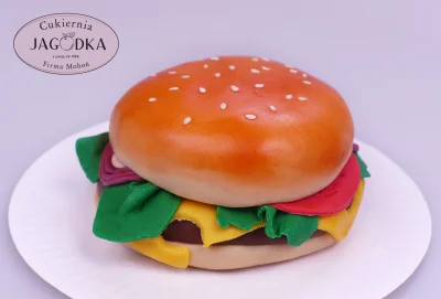 CukierniaJagodka - Kochamy hamburgery w każdej postaci; tego ze zdjęcia wykonaliśmy z...