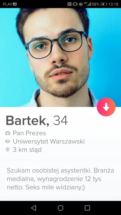 Czikabella - Który to z Was? Przyznawać się (－‸ლ) #tinder #przegryw