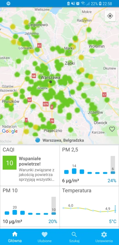 Unik4t - Wow. Dawno czegoś takiego nie widziałem.

#warszawa #smog