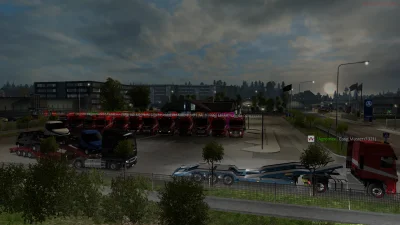 Lepki - Dzisiaj znów gościnnie konwój z Agromexem ;)
#ets2