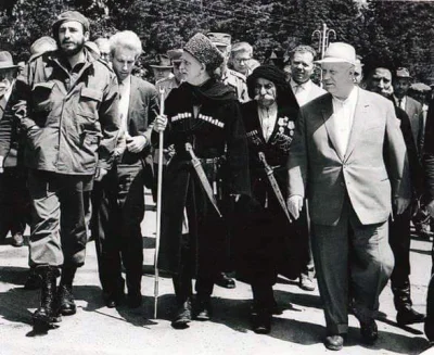 F.....o - Fidel Castro i Nikita Chruszczow w Abchazji.
#kaukaz #abchazja #zsrr #ciek...